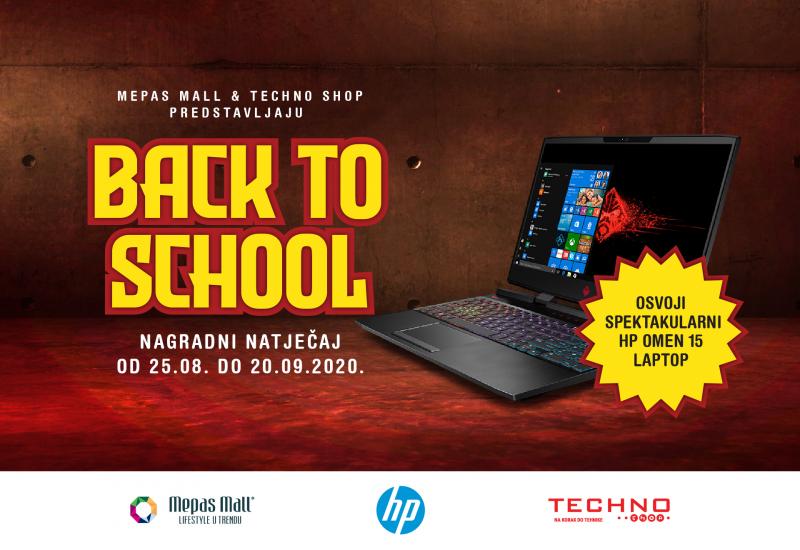 Mepas Mall i Techno Shop predstavljaju: Back to School